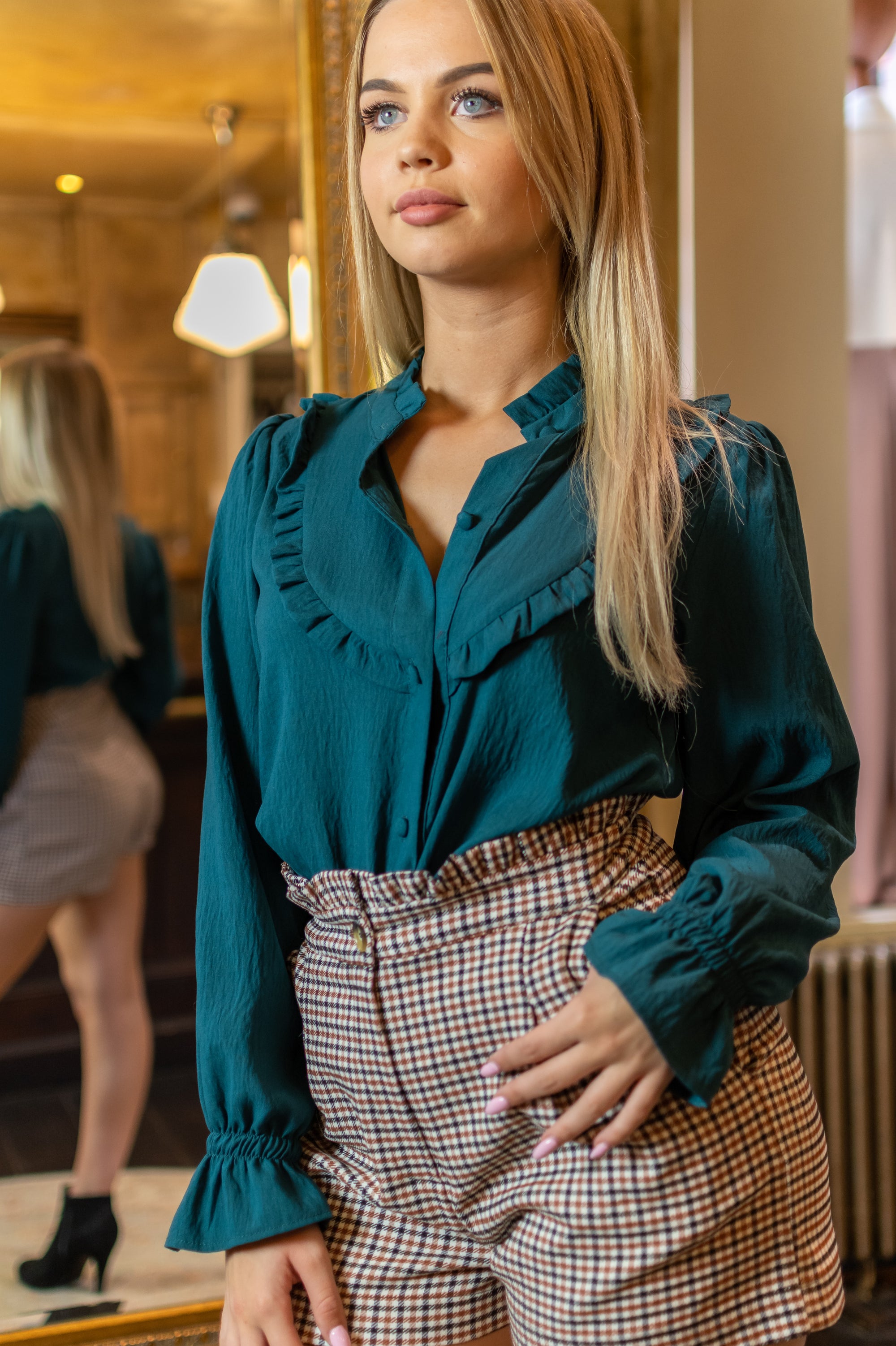 Office Shirt - Green ONLINE EXCLUSIVE