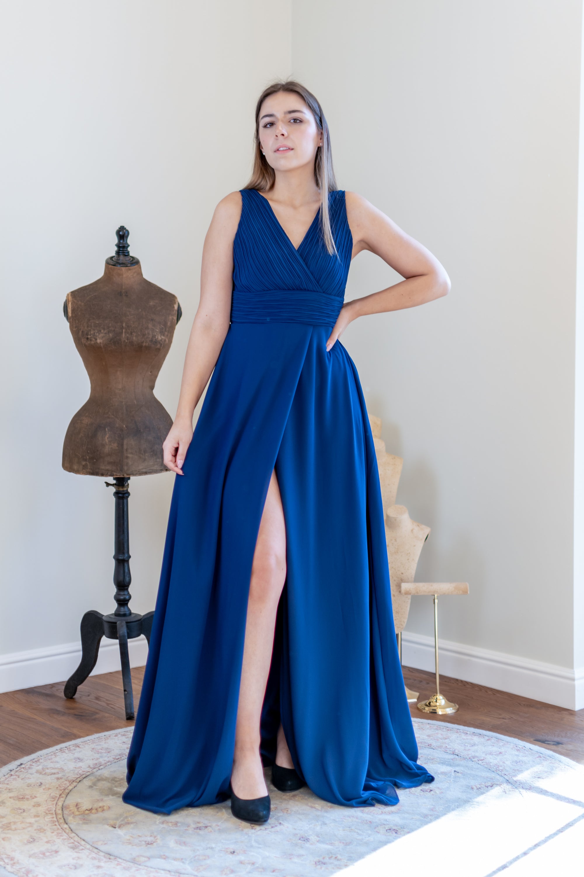 In Style Dress - Navy