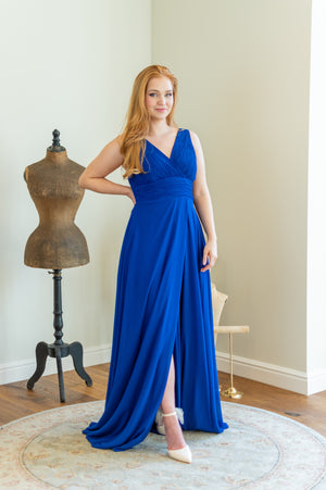 In Style Dress - Bright Blue