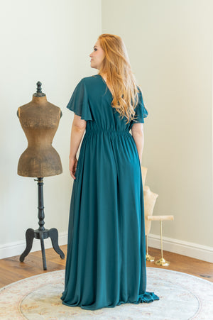 Perfect Evening Dress - Green Queen Size