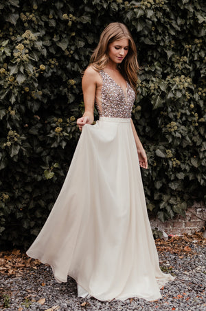 Hopes & Dreams Dress - Champagne