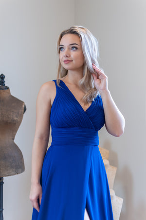 In Style Dress - Bright Blue