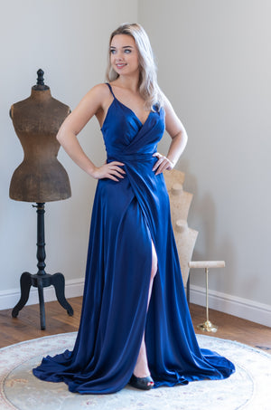 Elegant Dress - Navy