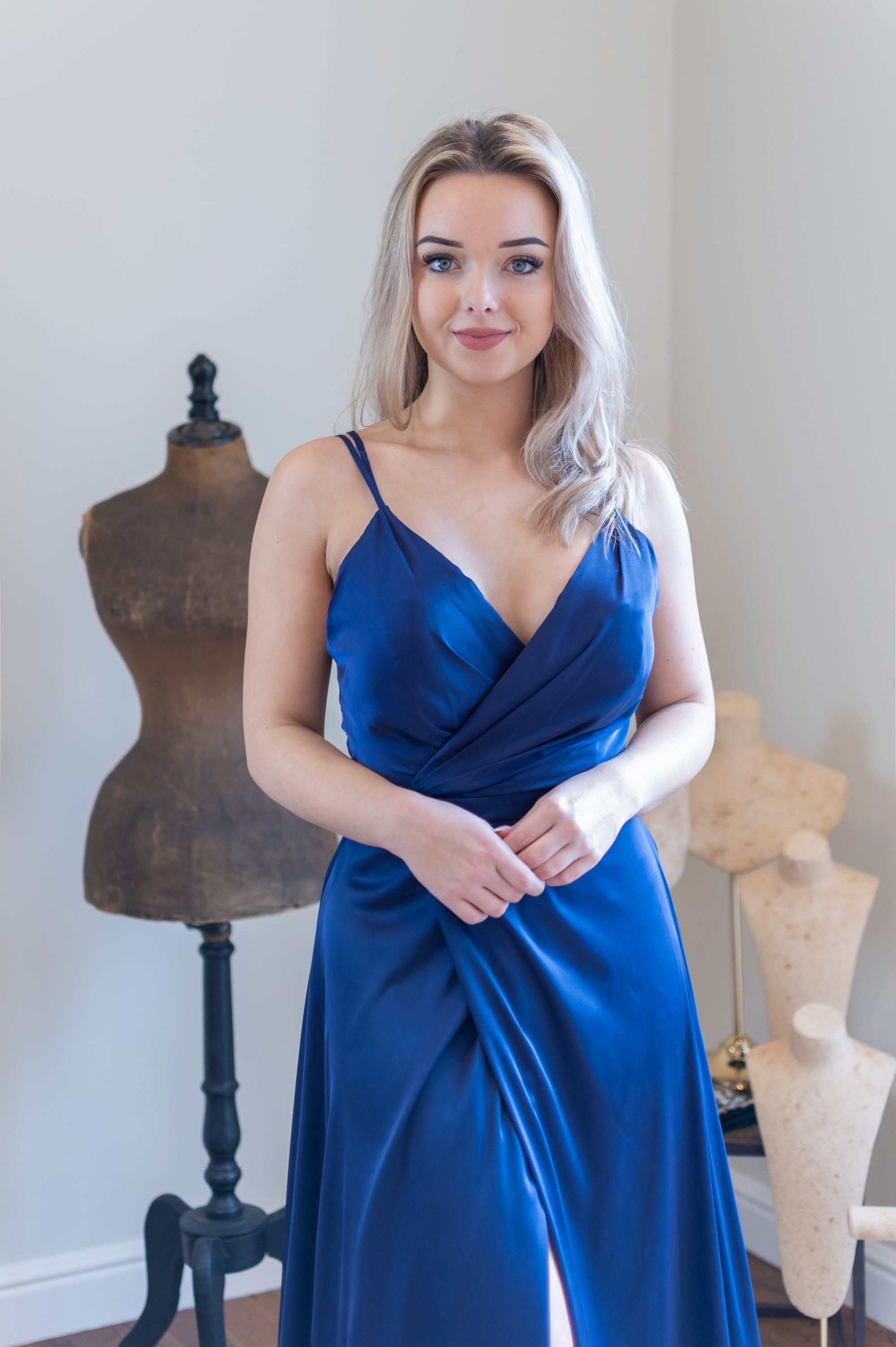 Elegant Dress - Navy