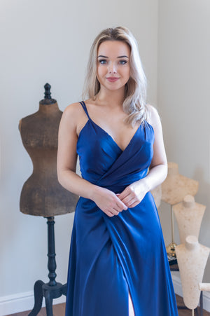Elegant Dress - Navy