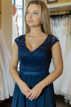 Ever After Dress - Navy