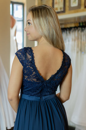 Ever After Dress - Navy