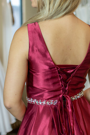 Girls Night Dress - Cherry Red (alleen online te koop, niet in de winkel)