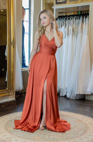 Darling Dress - Rust