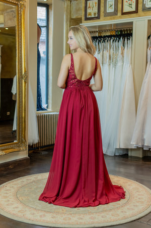 Love @ First Sight Dress - Cherry Red