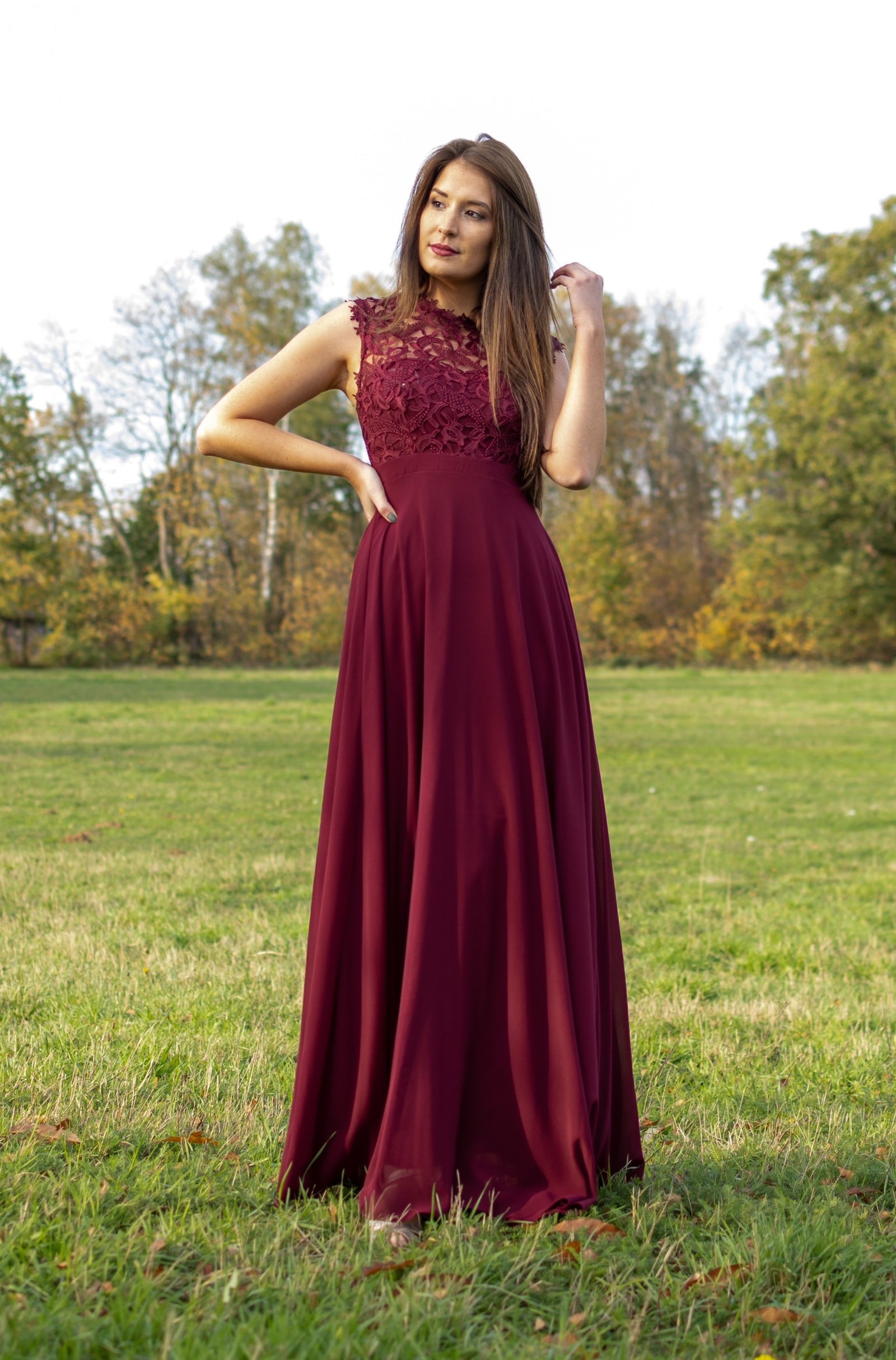 Dreamy Dress - Bordeaux