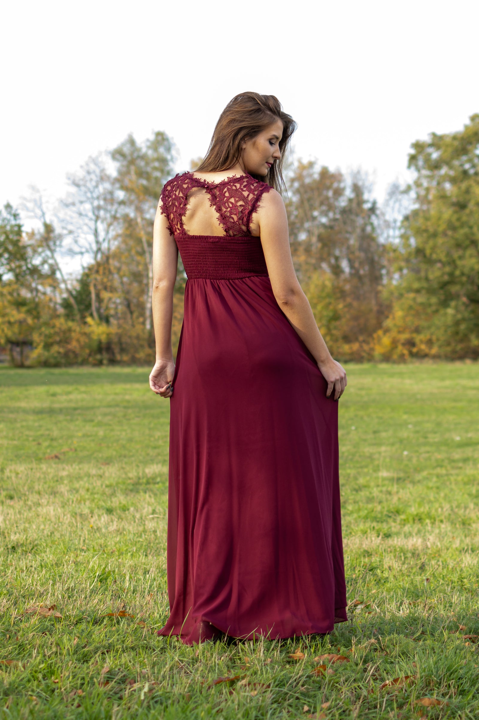 Dreamy Dress - Bordeaux