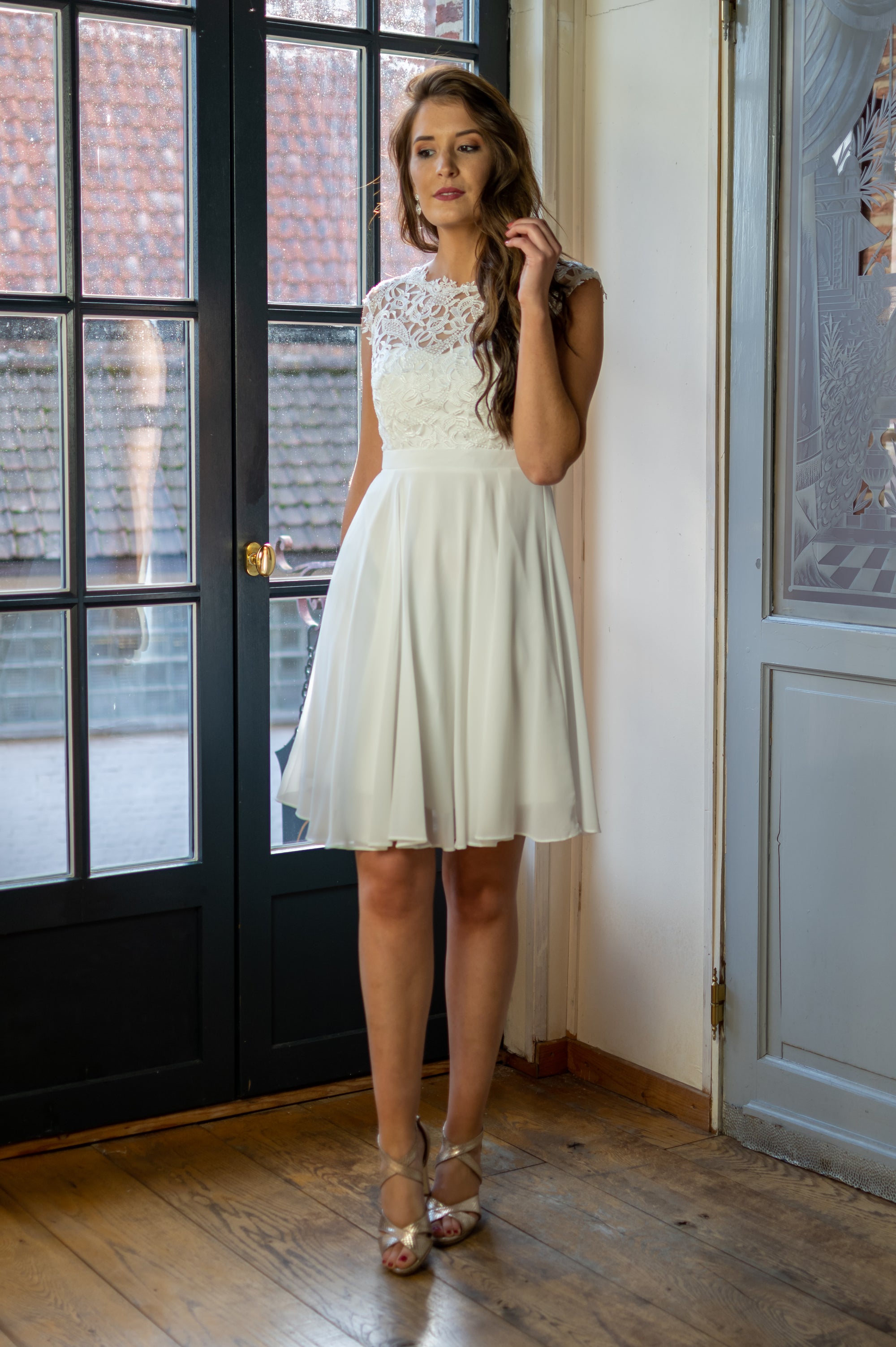 Love & Lace Dress - White