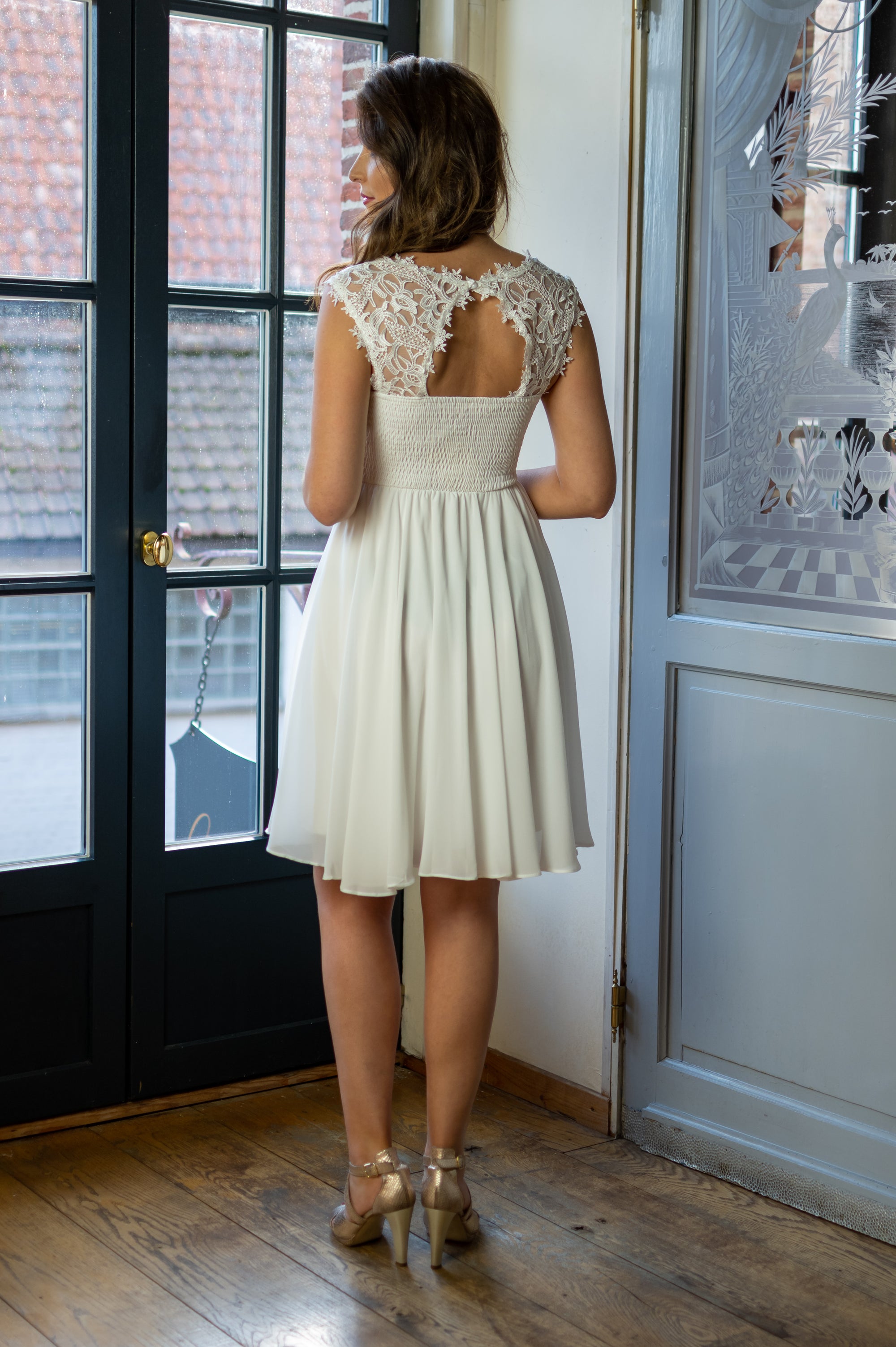 Love & Lace Dress - White