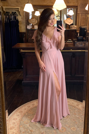 Grace & Charm Dress - Old Pink