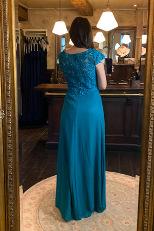 Charmed Dress - Oil Blue (alleen online te koop, niet in de winkel)