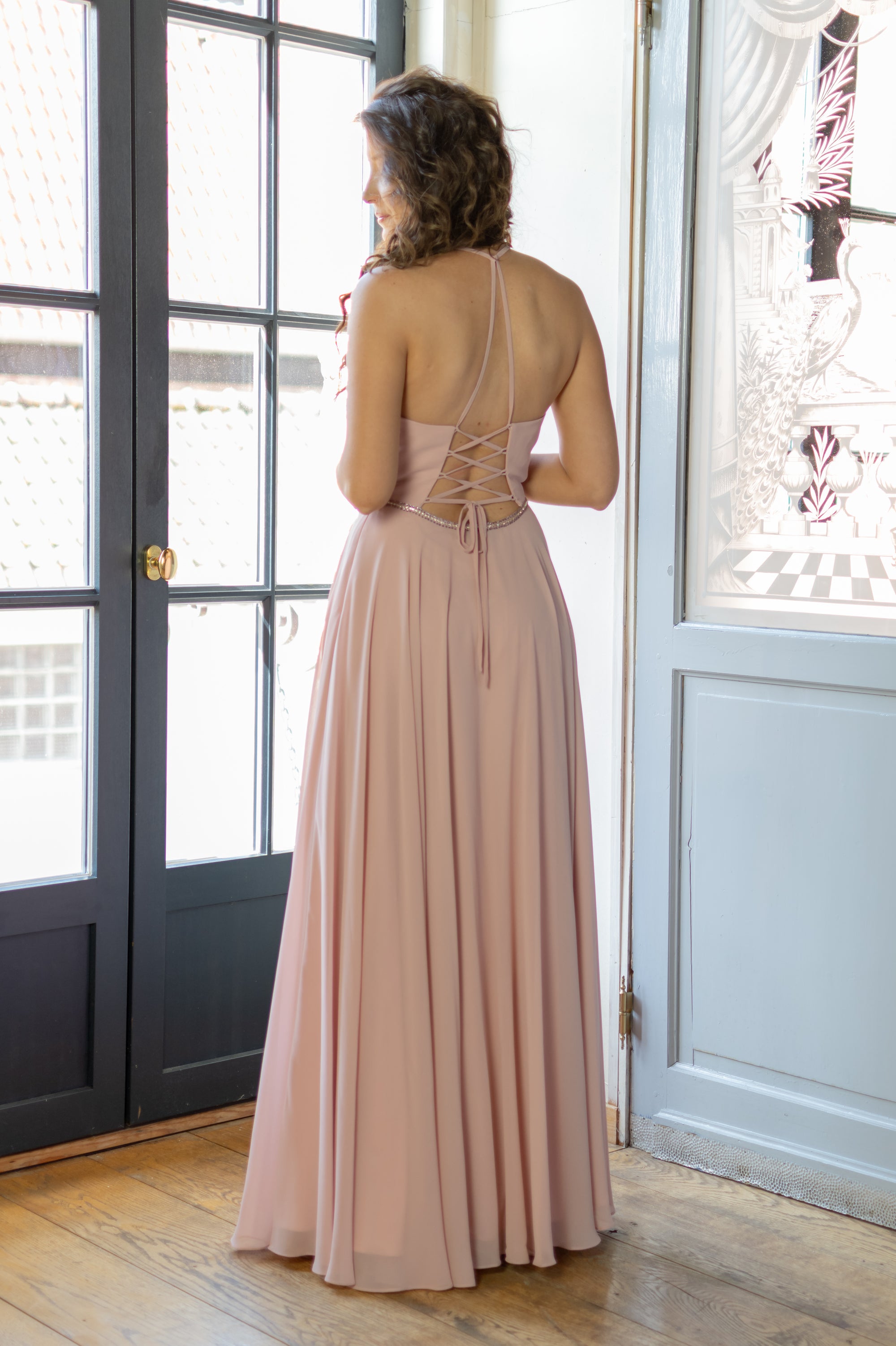 Jaw Dropping Dress - Old Pink