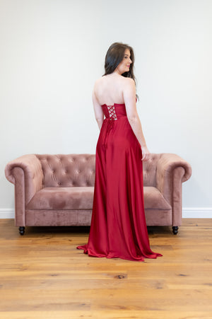 Movie Star Dress - Cerise Red