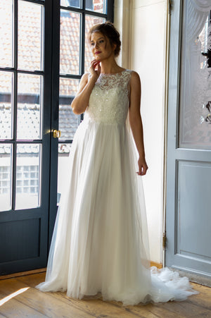Walk Me Down The Aisle Dress - Ivory (alleen online te koop, niet in de winkel)
