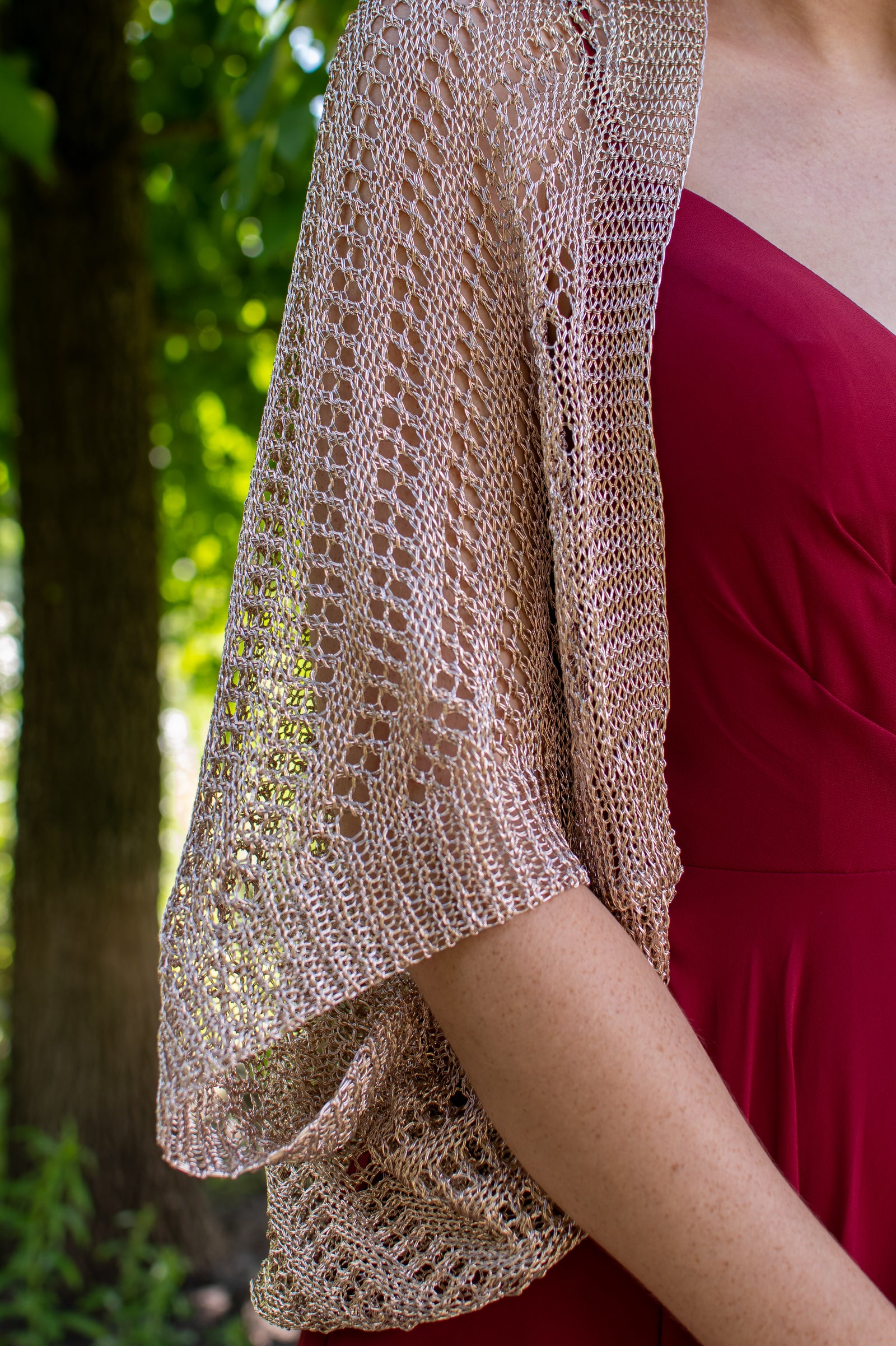 Crochet Scarf - Rose