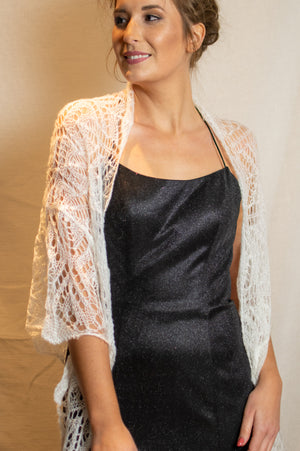 Crochet Scarf - Blush