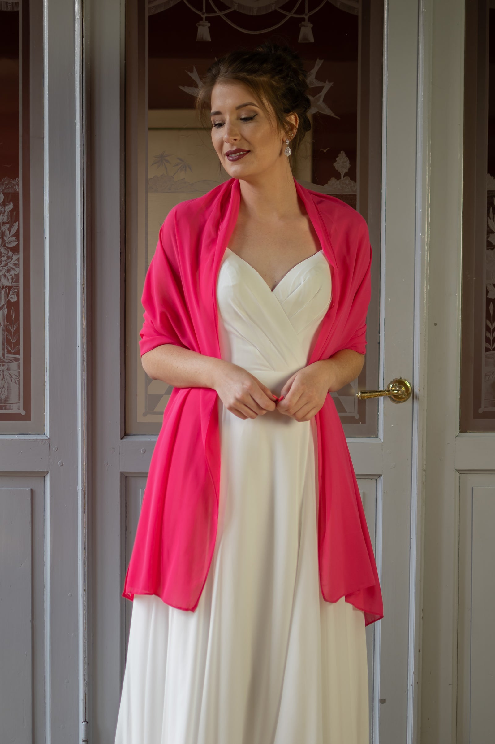 Simplicity Scarf - Hot Pink/ Fuchsia (alleen online te koop, niet in de winkel)