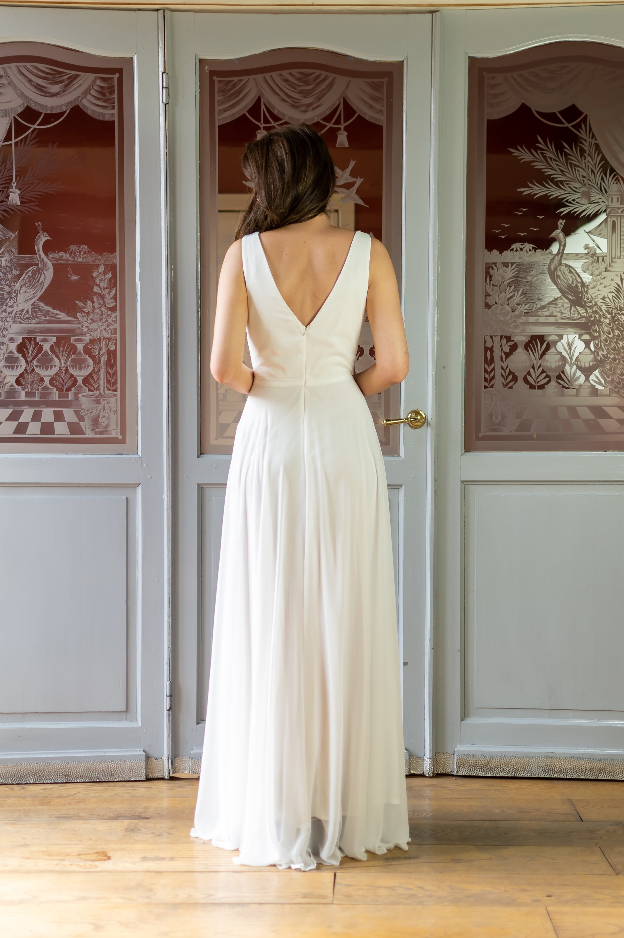 Vintage Romance Dress - Ivory White