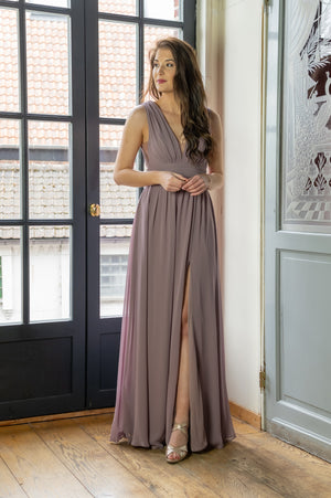 Goddess Dress - Mauve