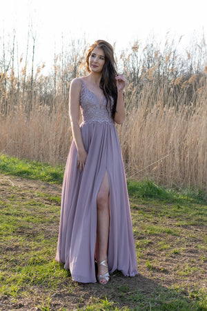 Love @ First Sight Dress - Mauve