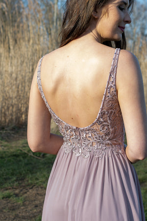 Love @ First Sight Dress - Mauve