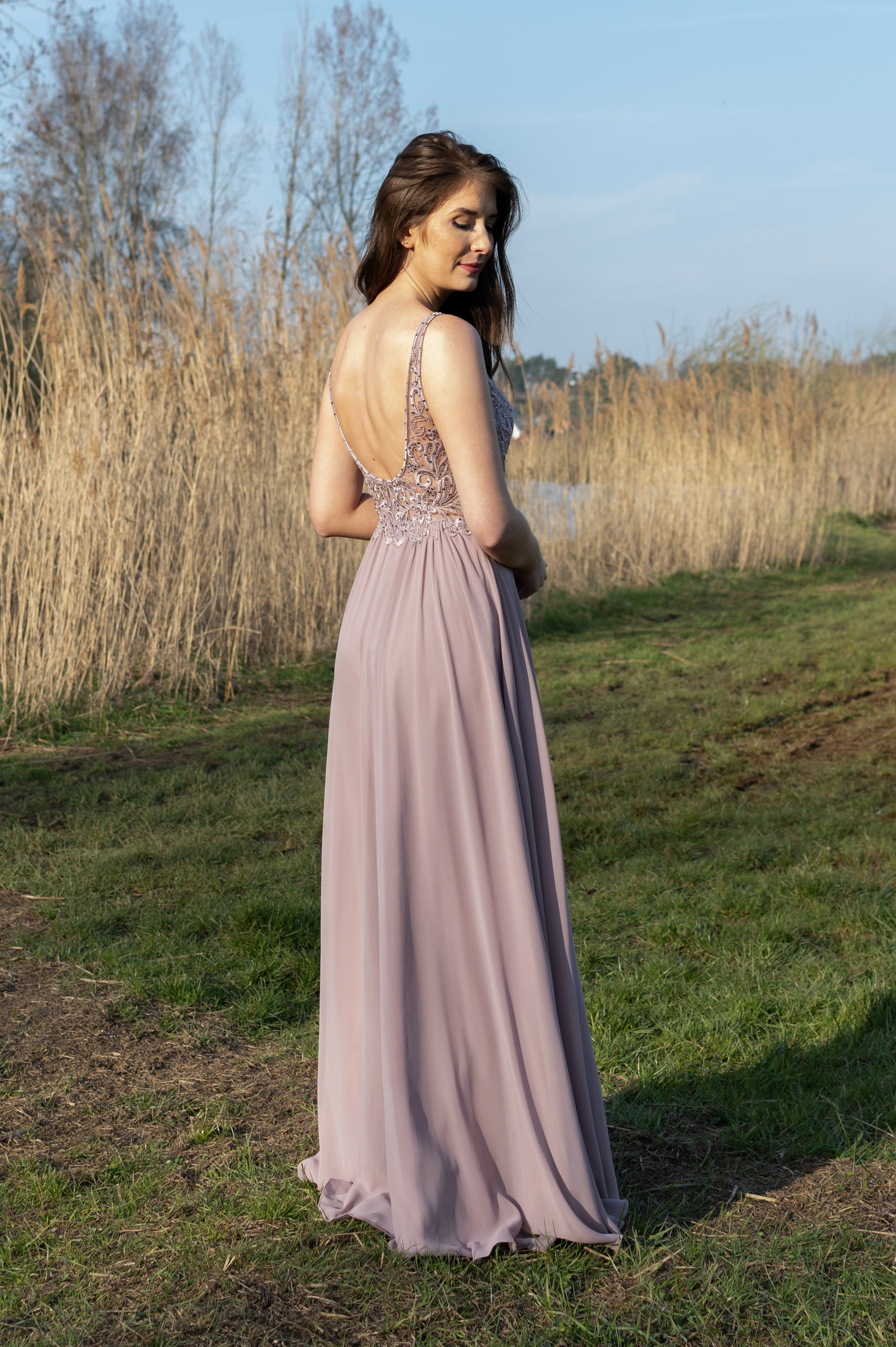 Love @ First Sight Dress - Mauve