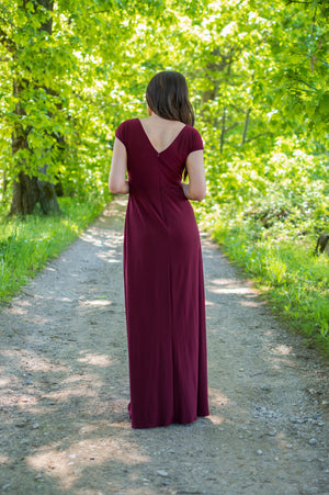 Flattering Dress - Bordeaux Queen Size