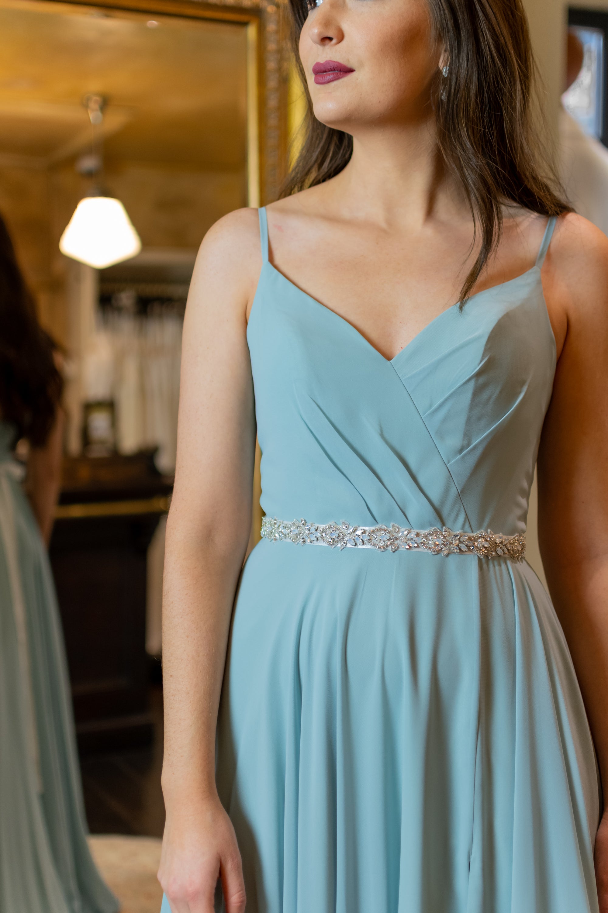 Crystal Belt - Ivory