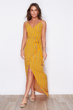 Pretty Perfect Dress - Mustard - Online Exclusive